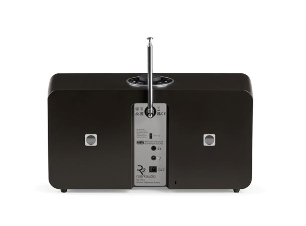 Ruark R2 mk4 - Espresso DAB+, Wi-Fi, Internettradio og Bluetooth 