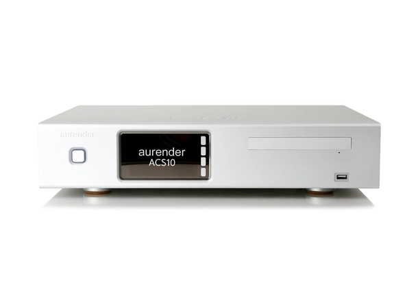 Aurender ACS10 16TB musikkserver Streamer med CD-ripper - Sølv 