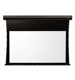Grandview Cyber 4K Tab Tension Motorisert lerret med sort kasse