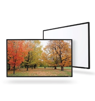 Grandview EDGE 4K UHD 29mm - Hvit Rammespent lerret 221x125 (100")