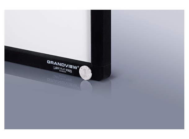 Grandview EDGE 4K UHD 29mm - Hvit Rammespent lerret 221x125 (100")