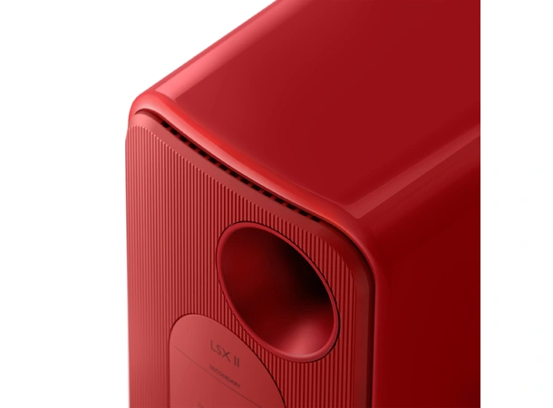 KEF LSX II - Rød Aktive høyttalere 