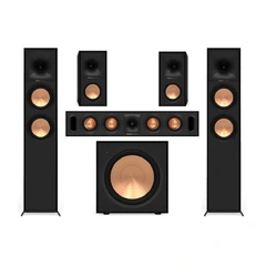 Klipsch Reference II R-605FA 5.1.2 Hjemmekinohøyttalere med Atmos - Sort
