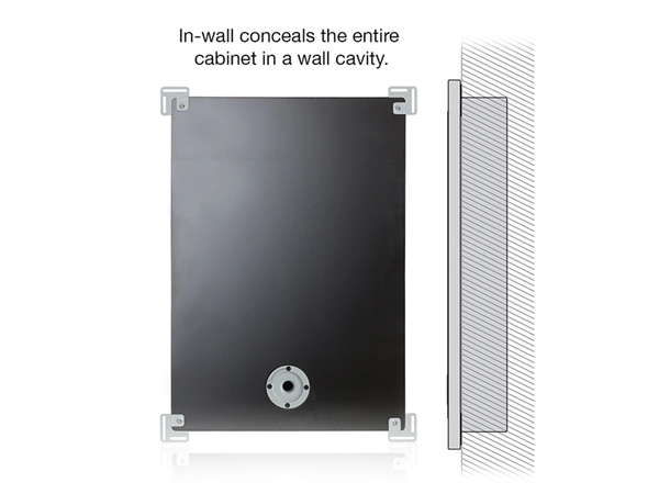 Monitor Audio Soundframe 1 In-wall - stk Vegghøyttaler - Sort 