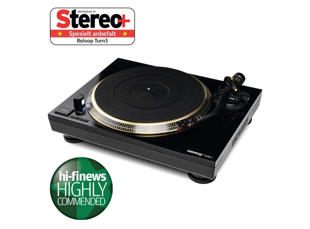 Reloop Hi-Fi TURN 5 Platespiller 