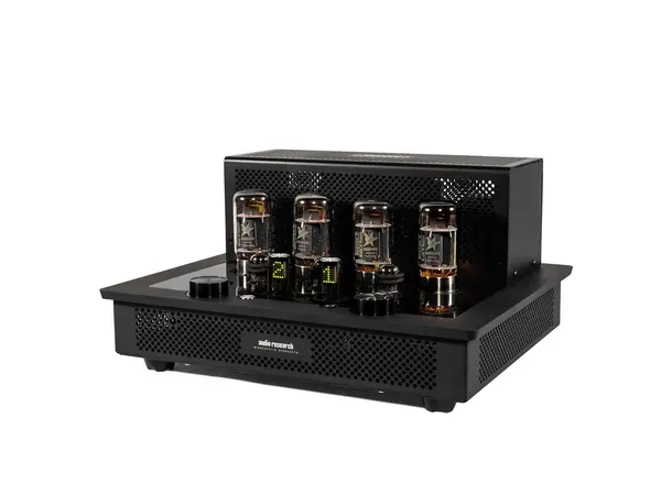 Audio Research I/50 rørforsterker, sort 2x50 watt, 2 par 6550WE, 4 innganger 