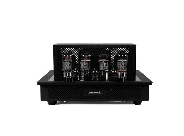 Audio Research I/50 rørforsterker, sort 2x50 watt, 2 par 6550WE, 4 innganger 