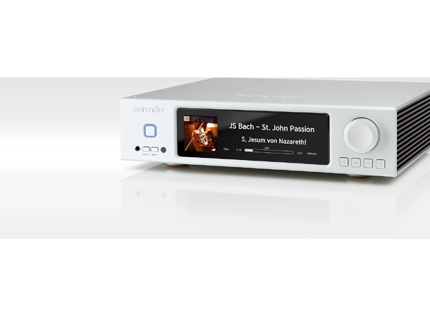 Aurender A20, musikkserver, DAC Streamer/forforsterker, XLR - sølv 