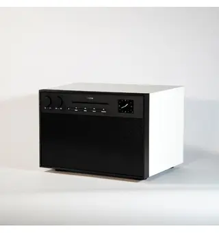 Geneva DeCon M - Hvit DAB+ radio med Bluetooth og CD-spiller