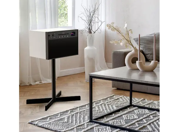 Geneva DeCon M - Hvit DAB+ radio med Bluetooth og CD-spiller 