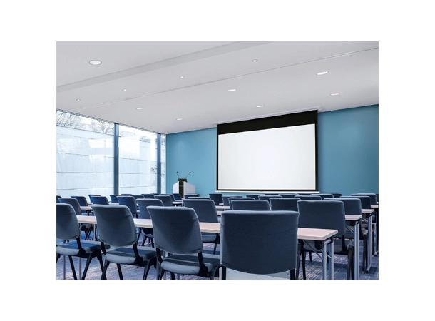 Grandview motorisert - Hvit For innbygging i tak 332 x 187 (150") 