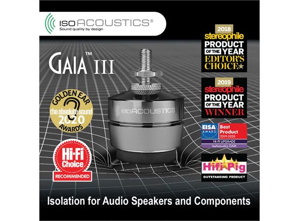 Iso Acoustics Gaia III - høyttalerføtter
