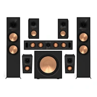 Klipsch Reference II R-800F 5.1.2 Hjemmekinohøyttalere med Atmos - Sort
