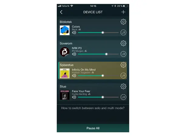 Klipsch The Fives + Oliostream - sort Aktive høyttalere og streamer 