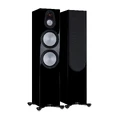 Monitor Audio Silver 500 7G Gulvstående høyttalere - Sort høyglans