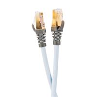 Supra kabel Cat 8 STP - Blå Nettverkskabel - 0,5 meter
