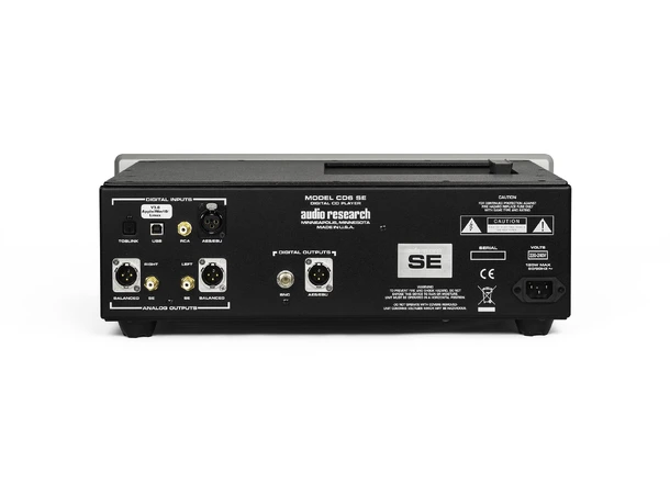 Audio Research CD6 SE, CD Spiller og DAC SPDIF/USB innganger, XLR/RCA utganger 