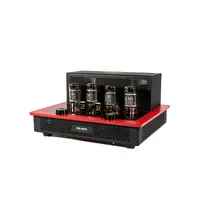 Audio Research I/50 rørforsterker, rød 2x50 watt, 2 par 6550WE, 4 innganger