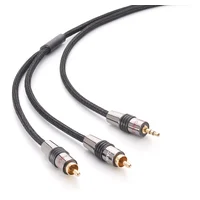 Eagle Deluxe II minijack til RCA 1.6 m Signalkabel