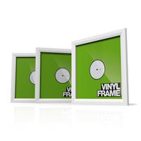 Glorious Vinyl Frame Set 12" - Hvit Vinylramme 3 stk.