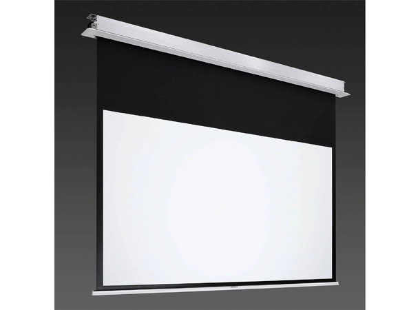 Grandview motorisert lerret - Hvit For innbygging i tak 203 x 114 (92") 