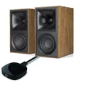Klipsch The Fives + Oliostream - valnøtt Aktive høyttalere og streamer