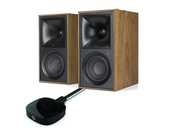 Klipsch The Fives + Oliostream - valnøtt Aktive høyttalere og streamer 