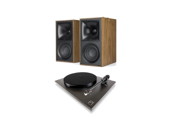 Klipsch The fives og Rega Planar 1 - stereopakke