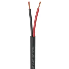 Kordz ONE SP142 14AWG 2 leder - sort OFC høyttalerkabel, 2,5kvmm, 82 strand