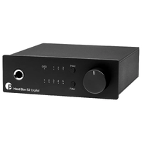 Pro-Ject Head Box S2 Digital Hodetelefonforsterker med DAC - Sort