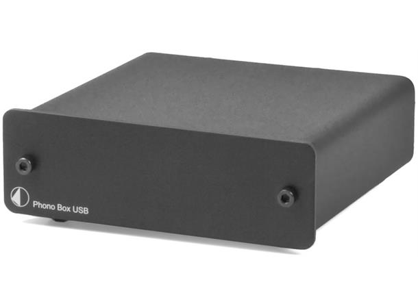 Pro-Ject Phono Box USB RIAA-trinn - Sort