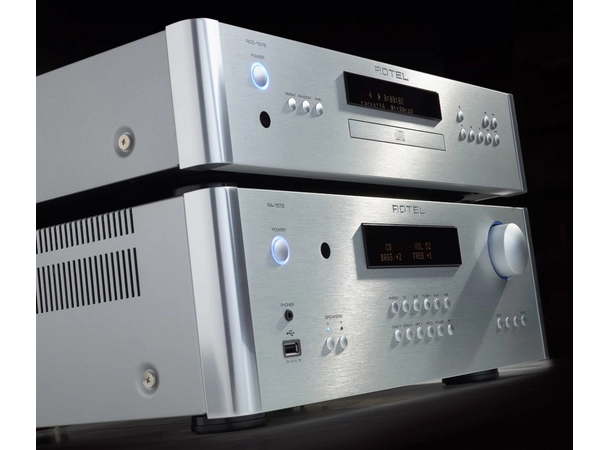 Rotel RCD-1572 MKII CD spiller - Sølv 