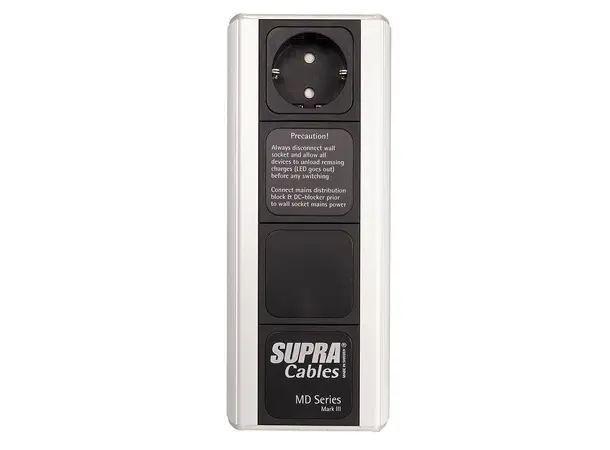 Supra strømfilter DC-BLOCKER MD01-EU-16 DC block mot støy, brum og during 