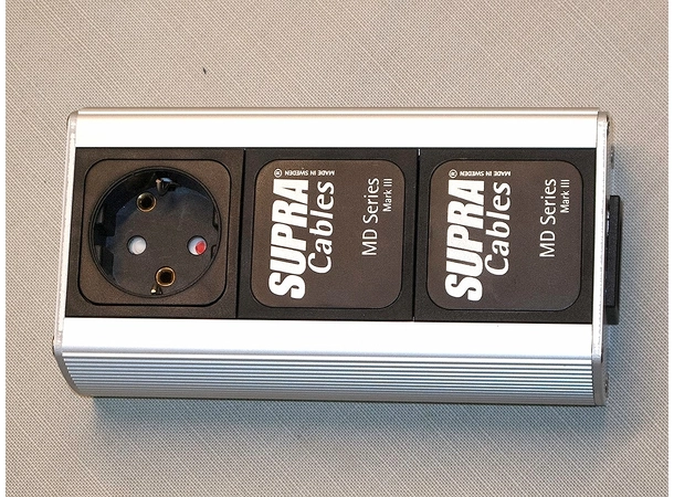 Supra strømfilter DC-BLOCKER MD01-EU-16 DC block mot støy, brum og during 