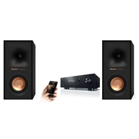 Yamaha R-S202D / Klipsch R-40M Stereoreceiver med stativhøyttalere