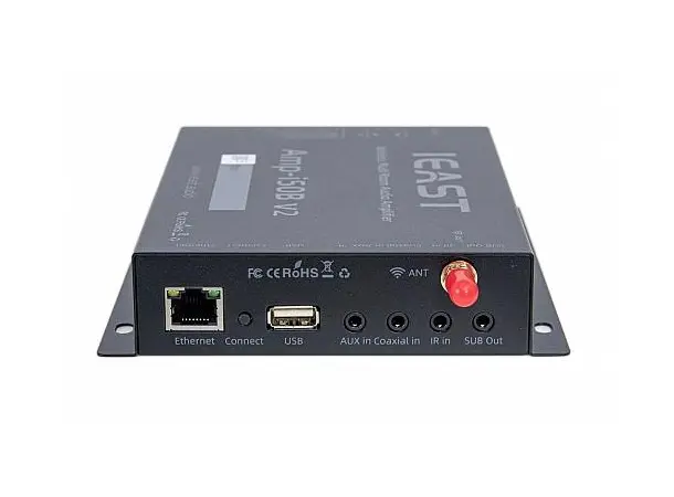 iEast AMP-i50B V2 StreamAmp, 2x50 watt Stereoforsterker med streamer 