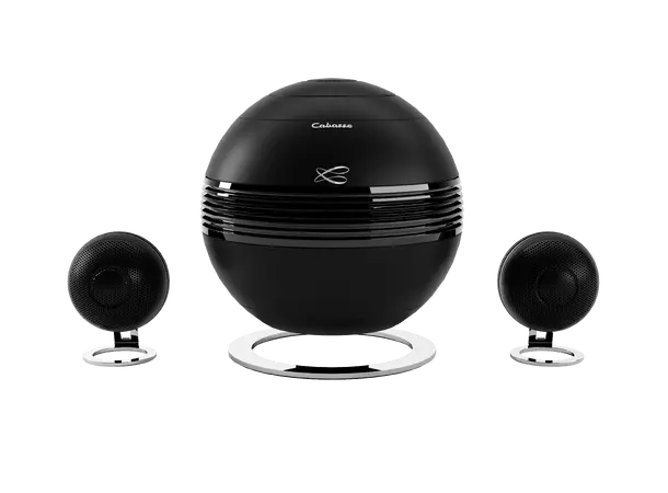 Cabasse The Pearl Keshi - sort Streaminghøyttalere inkludert subwoofer 