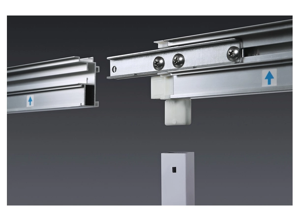 Grandview EDGE 4K UHD 29mm - Grå Rammespent lerret 299x168 (133") 