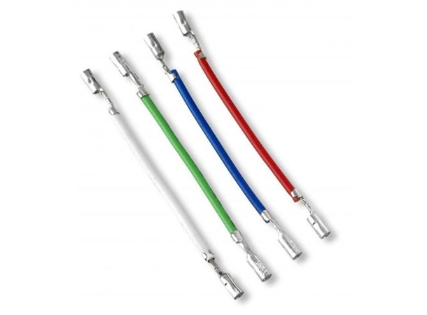 Ortofon 4 X headshell kabler LW STD Sett med Leadwire for pickup 