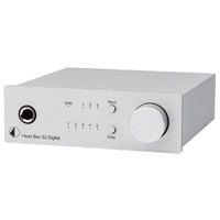 Pro-Ject Head Box S2 Digital Hodetelefonforsterker med DAC - Sølv