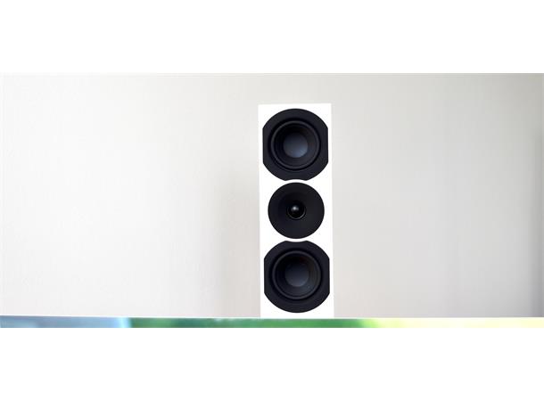 System Audio Saxo 10 Senterhøyttaler - Hvit matt