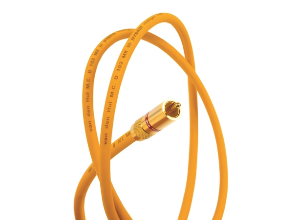 Van Den Hul D-102III 3T Hybrid RCA Signalkabel - 1,2 meter 