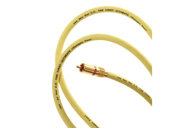 Van Den Hul FIRST Ultimate II RCA Signalkabel - 80 cm 