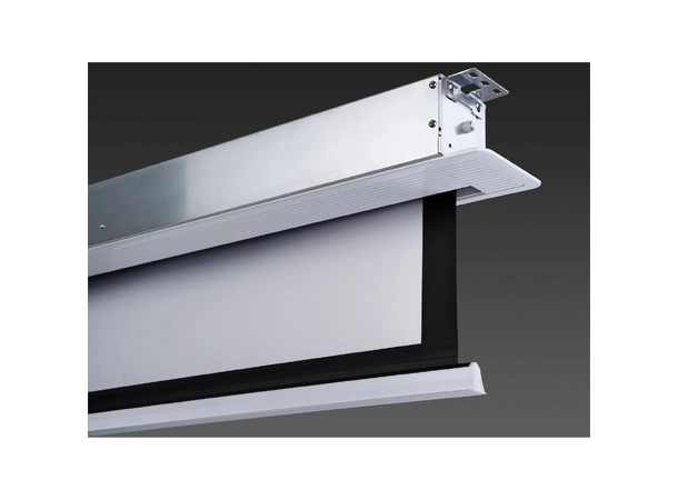 Grandview motorisert lerret - Hvit For innbygging i tak 294 x 166 (133") 