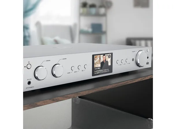 Hama DIT2105SBTX Dab radio, internettradio - Sølv 