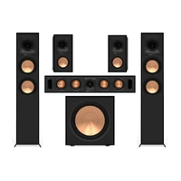Klipsch Reference II R-600F 5.1 Hjemmekinohøyttalere - Sort