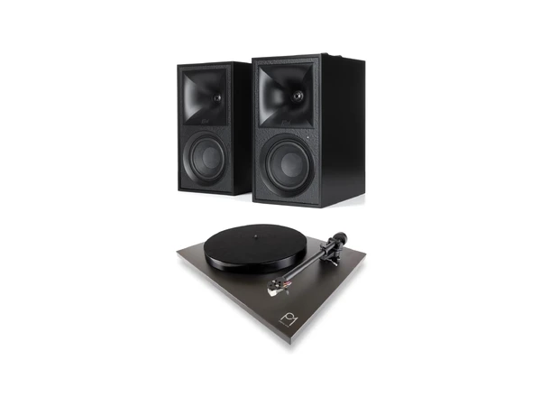 Klipsch The fives og Rega Planar 1 - stereopakke