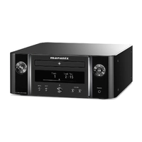 Marantz Melody Media M-CR612 - Sort Stereoforsterker med radio og cd-spiller
