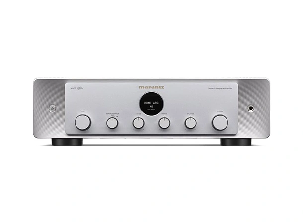 Marantz Model 40n - Sølvgull Stereoforsterker med streamer og HDMI 