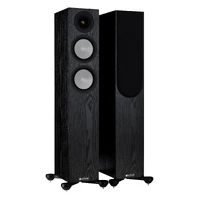 Monitor Audio Silver 200 7G Gulvstående høyttalere - Sort eik